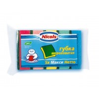 Губки кухонные Standart 10шт Nicols