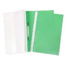 Папка-скоросшиватель с перфорацией зеленая PantaPlast