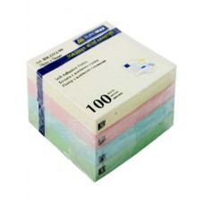 Бумага клейкая для заметок 75х75мм BuroMax