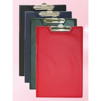 Клипборд-папка А4 с клипсой PVC красная PantaPlast